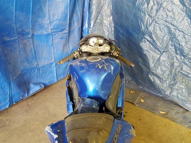 JKAZX4P118A041696 - 2008 KAWASAKI ZX600 P BLUE photo 5