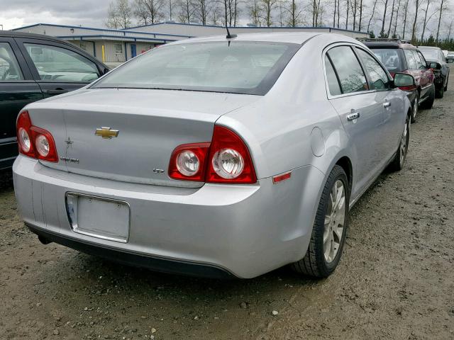 1G1ZK57B09F258933 - 2009 CHEVROLET MALIBU LTZ 银色 照片 4