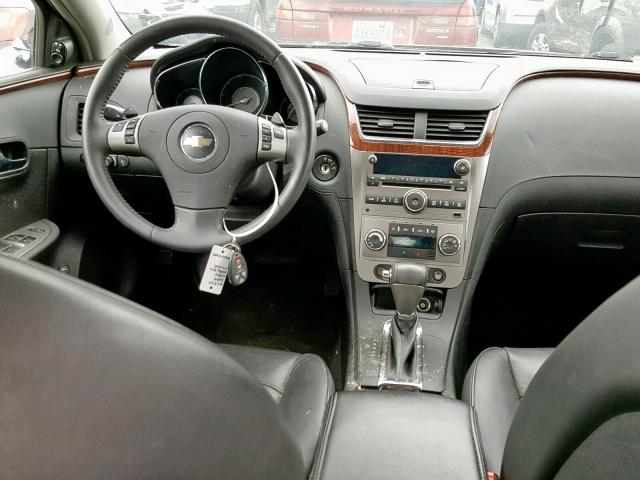 1G1ZK57B09F258933 - 2009 CHEVROLET MALIBU LTZ 银色 照片 9