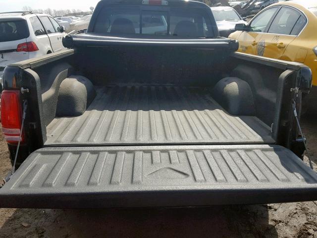 1D7FL36K04S661040 - 2004 DODGE DAKOTA SPO BLACK photo 6