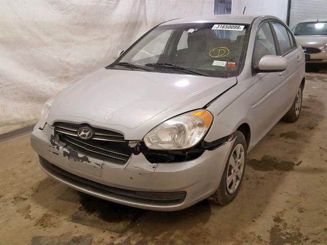 KMHCN4AC5BU534276 - 2011 HYUNDAI ACCENT GLS SILVER photo 2