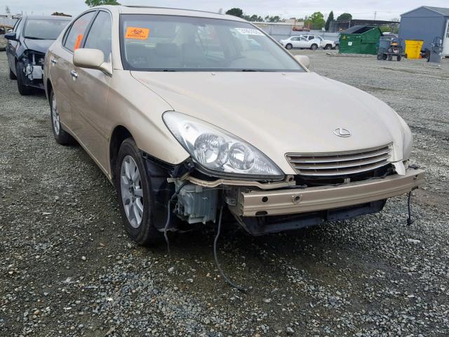 JTHBF30G936006059 - 2003 LEXUS ES 300 GOLD photo 1