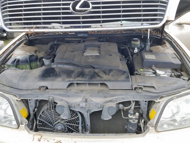 JT8BH28F9Y0180997 - 2000 LEXUS LS 400 TAN photo 7