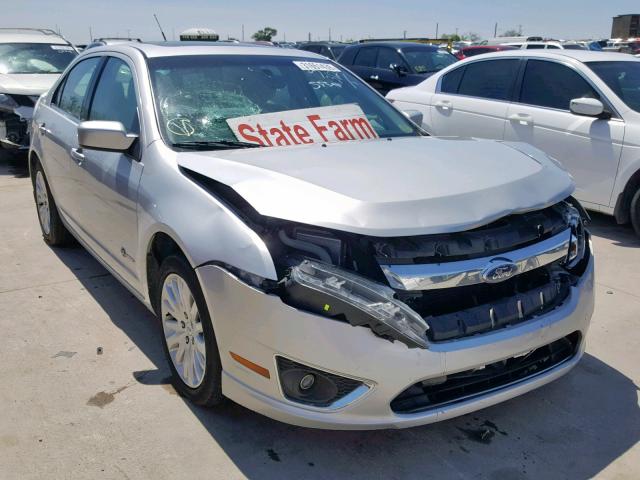 3FADP0L30AR316458 - 2010 FORD FUSION HYB SILVER photo 1