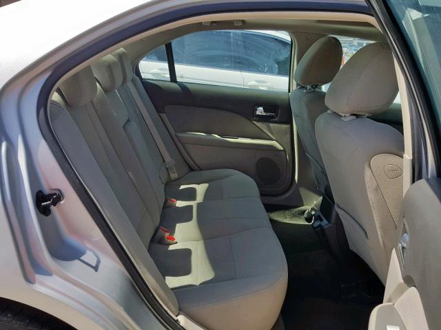 3FADP0L30AR316458 - 2010 FORD FUSION HYB SILVER photo 6