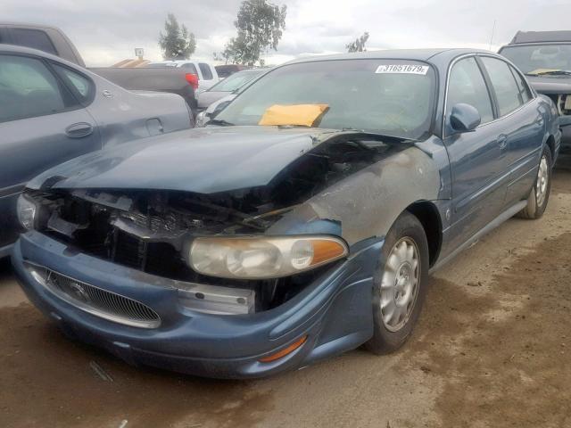 1G4HR54K11U153252 - 2001 BUICK LESABRE LI BROWN photo 2