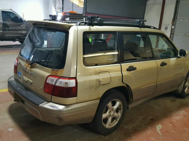 JF1SF655X1H715522 - 2001 SUBARU FORESTER S GOLD photo 9