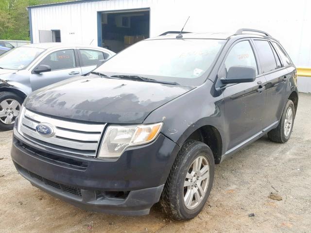 2FMDK3GC6ABA57635 - 2010 FORD EDGE SE BLACK photo 2