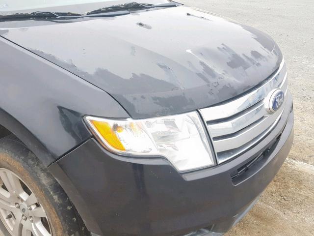 2FMDK3GC6ABA57635 - 2010 FORD EDGE SE BLACK photo 9