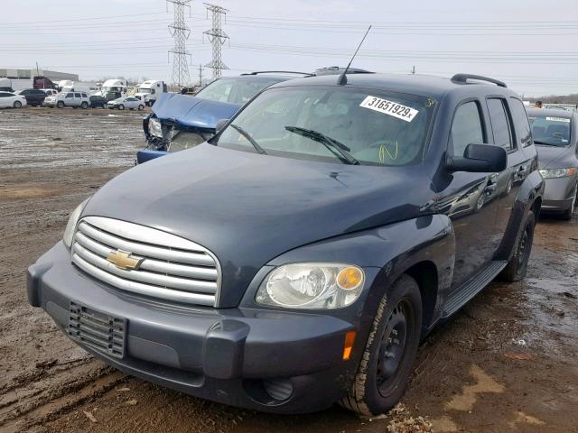 3GNBAADB6AS537626 - 2010 CHEVROLET HHR LS Gris foto 2