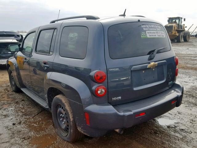 3GNBAADB6AS537626 - 2010 CHEVROLET HHR LS Gris foto 3