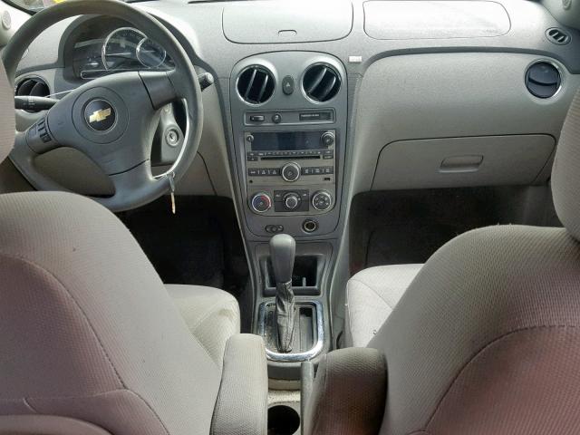 3GNBAADB6AS537626 - 2010 CHEVROLET HHR LS Gris foto 9