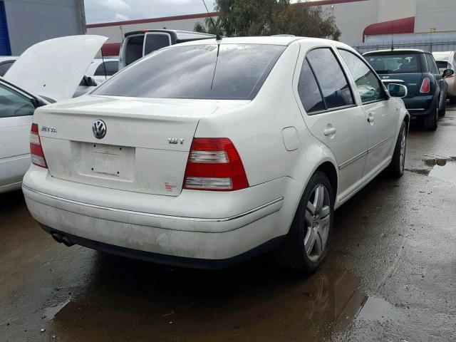 3VWSE69M44M017936 - 2004 VOLKSWAGEN JETTA GLS WHITE photo 4