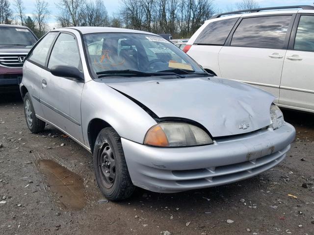 2C1MR2223Y6721446 - 2000 CHEVROLET METRO LSI SILVER photo 1