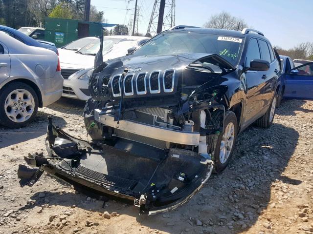 1C4PJMCS0HD223949 - 2017 JEEP CHEROKEE L BLACK photo 2