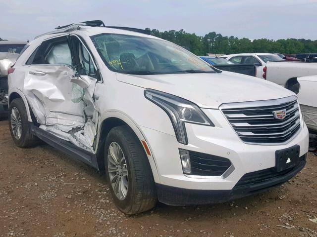 1GYKNBRS3HZ146095 - 2017 CADILLAC XT5 LUXURY WHITE photo 1