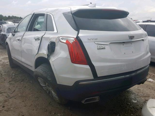 1GYKNBRS3HZ146095 - 2017 CADILLAC XT5 LUXURY WHITE photo 3