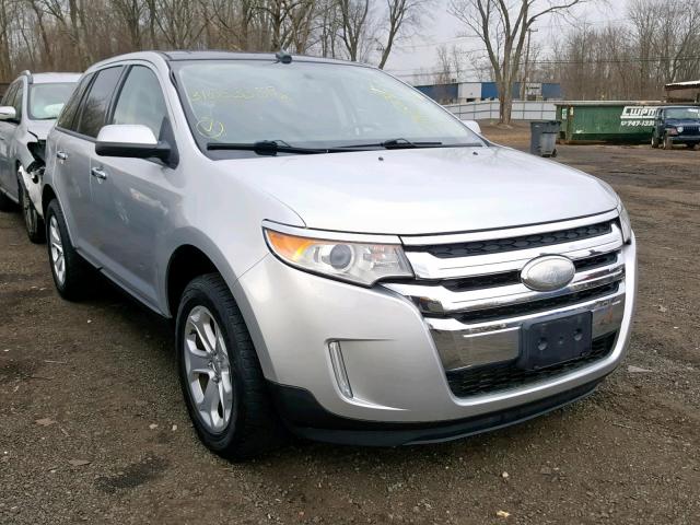 2FMDK4JC0BBB46004 - 2011 FORD EDGE SEL SILVER photo 1