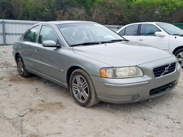 YV1RS592562557691 - 2006 VOLVO S60 2.5T GREEN photo 1