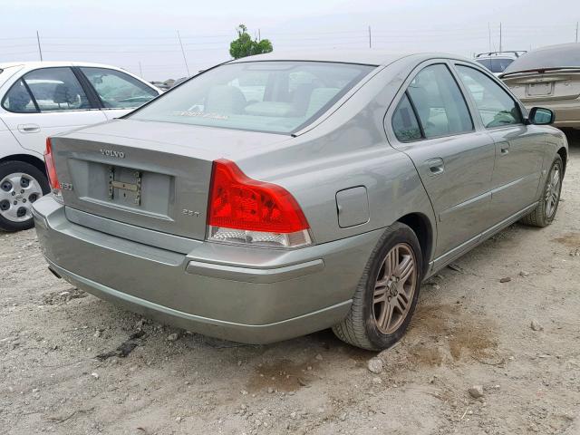 YV1RS592562557691 - 2006 VOLVO S60 2.5T GREEN photo 4