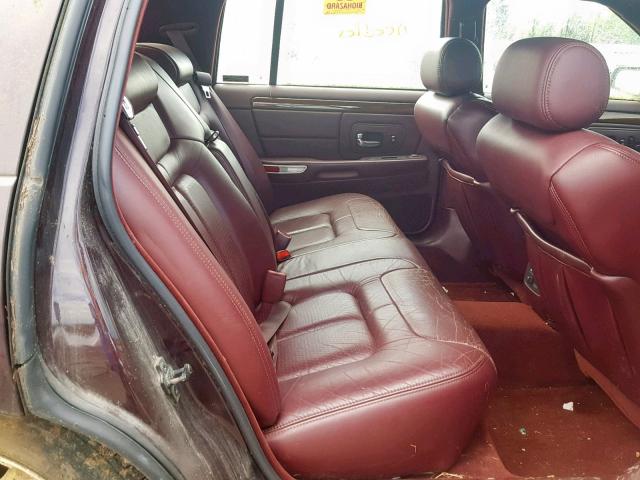 1G6KF5494VU241320 - 1997 CADILLAC DEVILLE CO MAROON photo 6