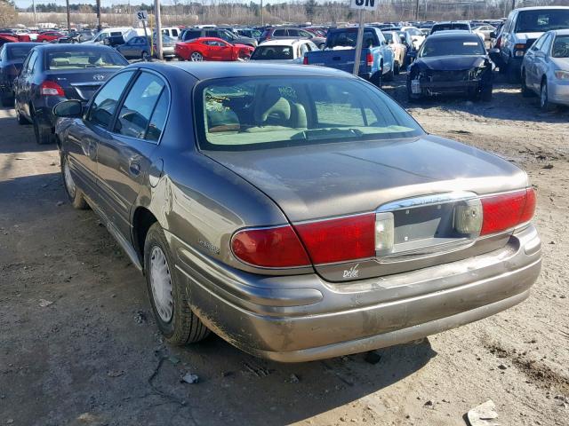 1G4HP54K42U223088 - 2002 BUICK LESABRE CU BROWN photo 3