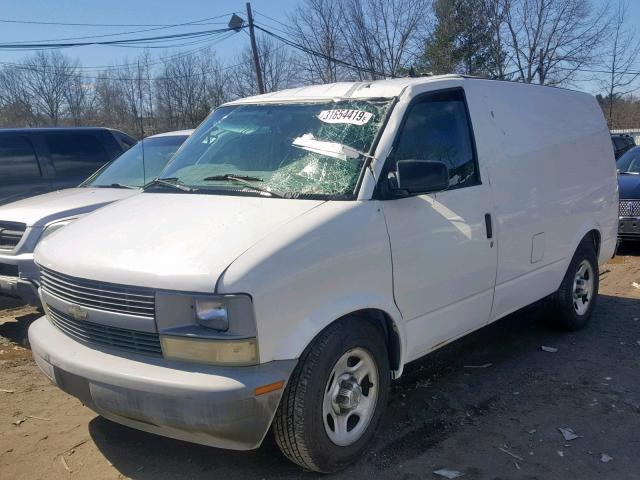 1GCDM19X25B110958 - 2005 CHEVROLET ASTRO WHITE photo 2