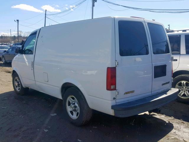 1GCDM19X25B110958 - 2005 CHEVROLET ASTRO WHITE photo 3