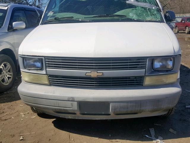 1GCDM19X25B110958 - 2005 CHEVROLET ASTRO WHITE photo 7