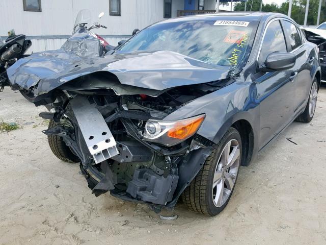 19VDE1F7XEE005940 - 2014 ACURA ILX 20 TEC GRAY photo 2