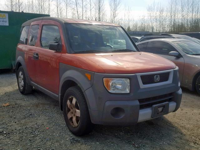 5J6YH18684L009943 - 2004 HONDA ELEMENT EX ORANGE photo 1