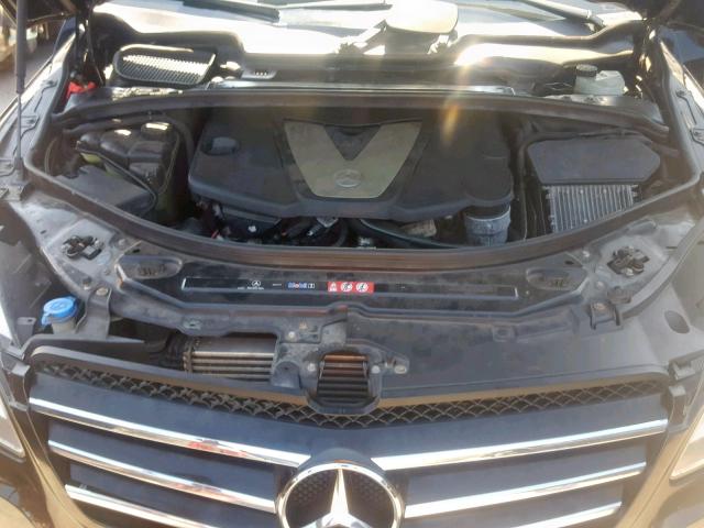 4JGCB2FE8BA126749 - 2011 MERCEDES-BENZ R 350 BLUE BLACK photo 7