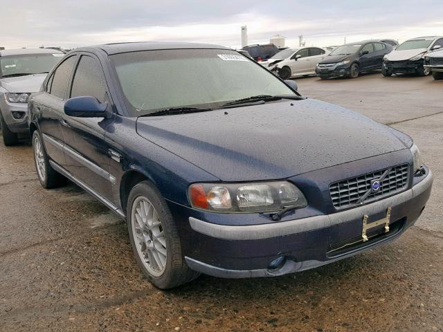 YV1RH58D722178624 - 2002 VOLVO S60 2.5T BLUE photo 1