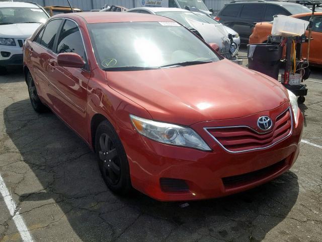4T4BF3EK1BR088380 - 2011 TOYOTA CAMRY BASE RED photo 1