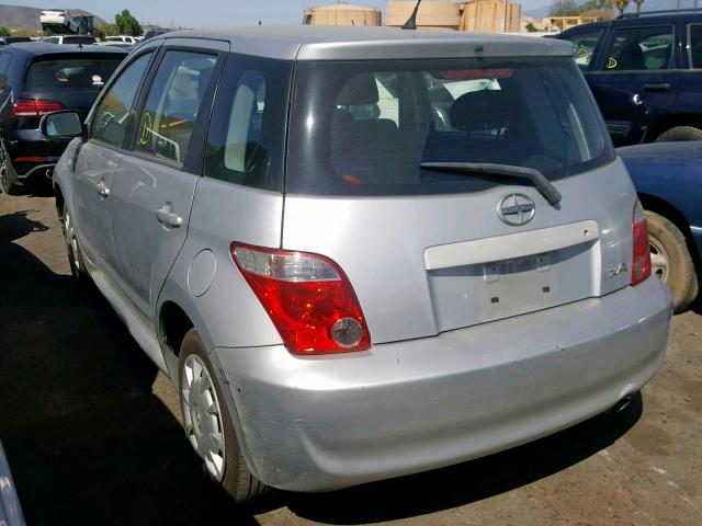 JTKKT604765000152 - 2006 TOYOTA SCION XA SILVER photo 3