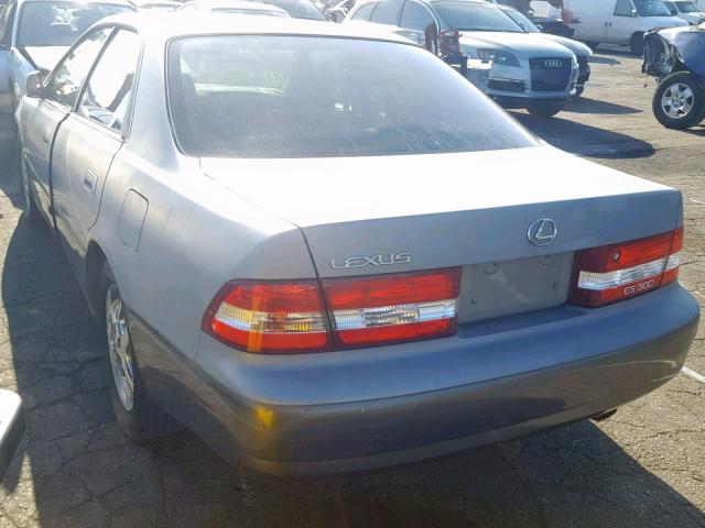 JT8BF28G510305353 - 2001 LEXUS ES 300 GRAY photo 3