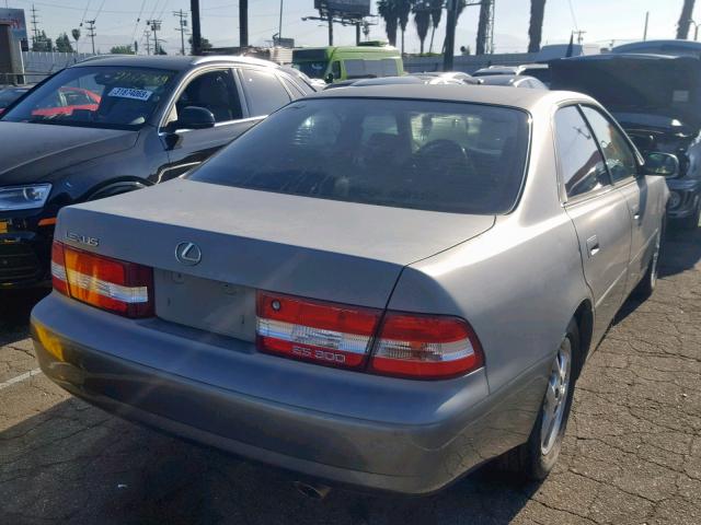 JT8BF28G510305353 - 2001 LEXUS ES 300 GRAY photo 4