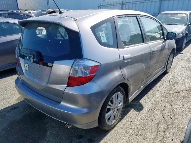 JHMGE87409S001723 - 2009 HONDA FIT SPORT  photo 4