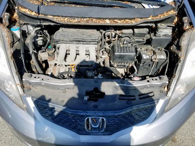 JHMGE87409S001723 - 2009 HONDA FIT SPORT  photo 7