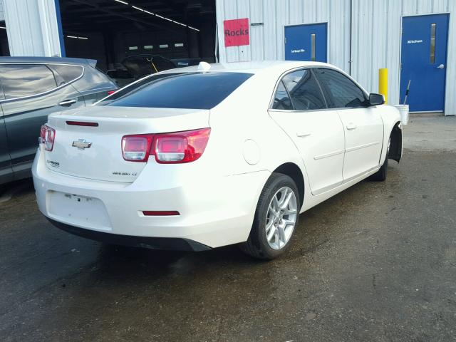 1G11C5SL0EF280578 - 2014 CHEVROLET MALIBU 1LT WHITE photo 4