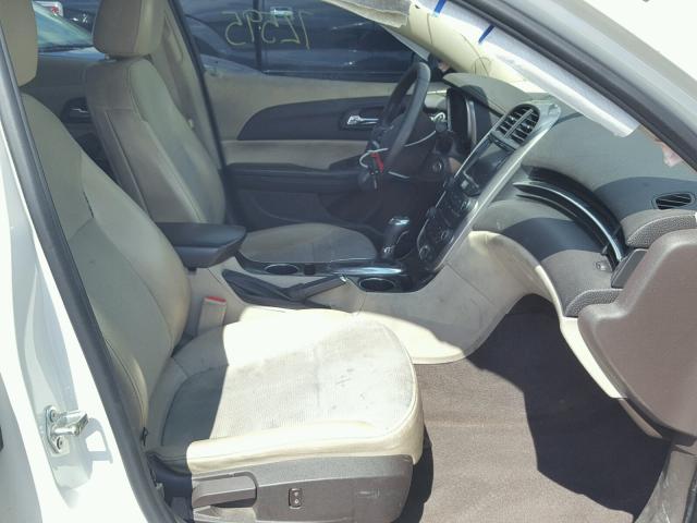 1G11C5SL0EF280578 - 2014 CHEVROLET MALIBU 1LT WHITE photo 5