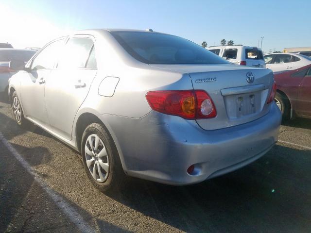 1NXBU4EE7AZ315134 - 2010 TOYOTA COROLLA BASE  photo 3