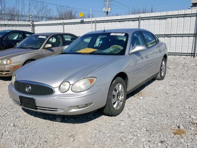 2G4WC532151320348 - 2005 BUICK LACROSSE C SILVER photo 2