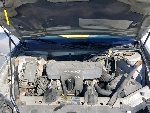 2G4WC532151320348 - 2005 BUICK LACROSSE C SILVER photo 7