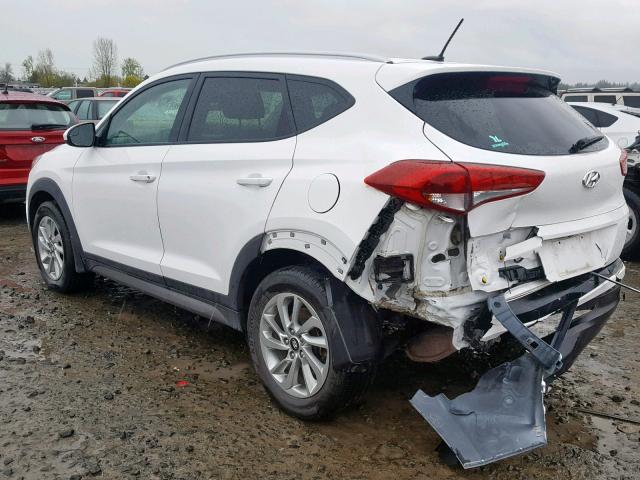 KM8J3CA48GU201190 - 2016 HYUNDAI TUCSON LIM WHITE photo 3