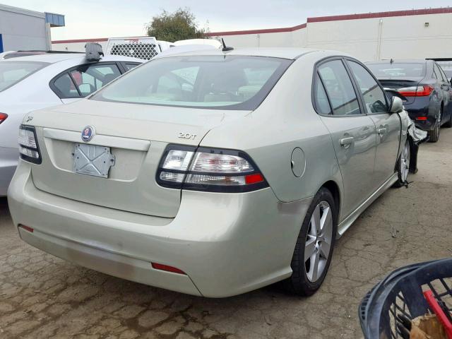 YS3FB49Y181014962 - 2008 SAAB 9-3 2.0T BEIGE photo 4