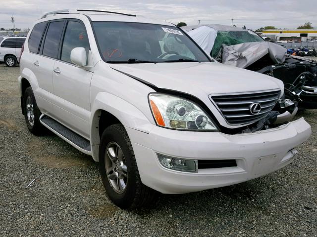 JTJBT20X280160656 - 2008 LEXUS GX 470 WHITE photo 1