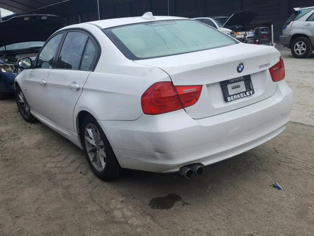 WBAPH5G53ANM70353 - 2010 BMW 328 I SULE WHITE photo 3