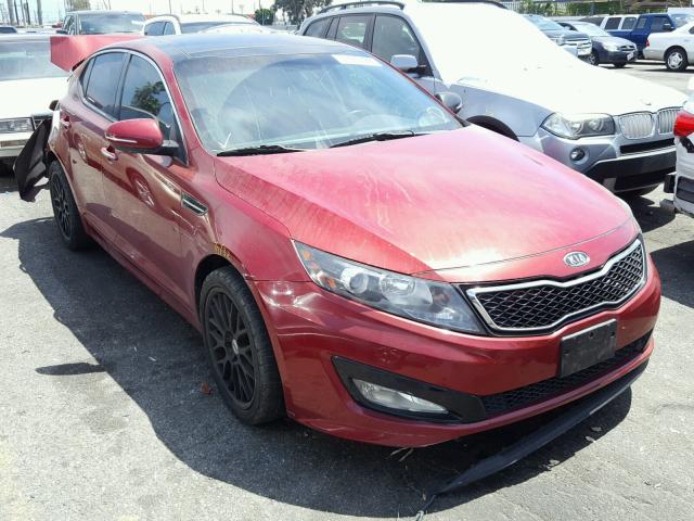 5XXGR4A63CG004996 - 2012 KIA OPTIMA SX RED photo 1