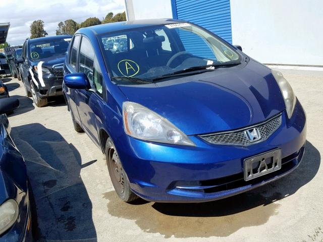 JHMGE8H36CC024902 - 2012 HONDA FIT BLUE photo 1